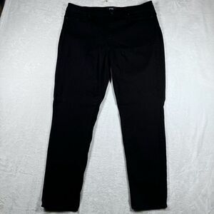 Paige Hoxton Ultra Skinny‎ High Rise Jeans Black Shadow Size 34 (38x30) Read